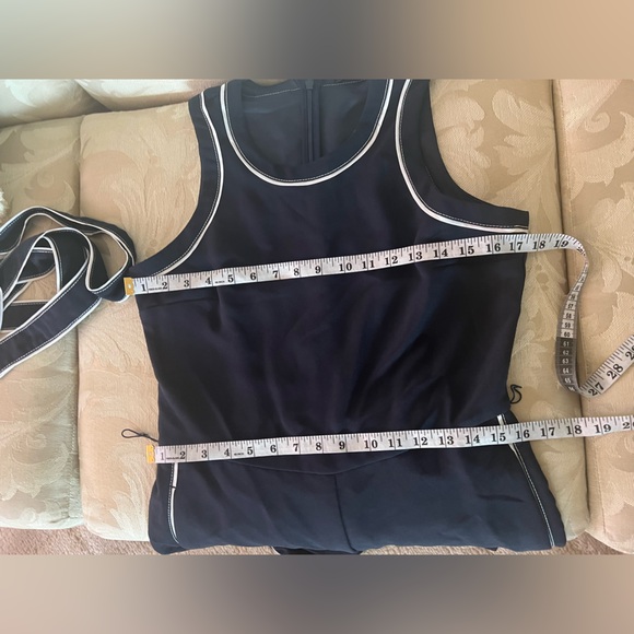 Banana Republic Navy Jumpsuit with White Accents - Picture 4 of 7